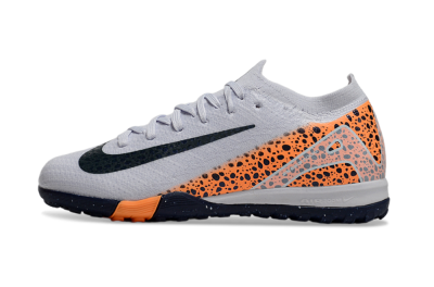 Nike Air Zoom Mercurial Vapor 16 Elite TF Low-Tops Football Shoes - Grey/Black/Leopard