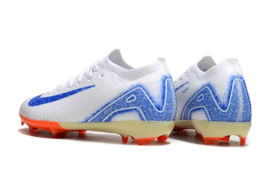 Nike Air Zoom Mercurial Vapor 16 Elite FG Low-Tops Football Boots - White/Blue/Red