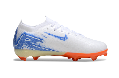 Nike Air Zoom Mercurial Vapor 16 Elite FG Low-Tops Football Boots - White/Blue/Red