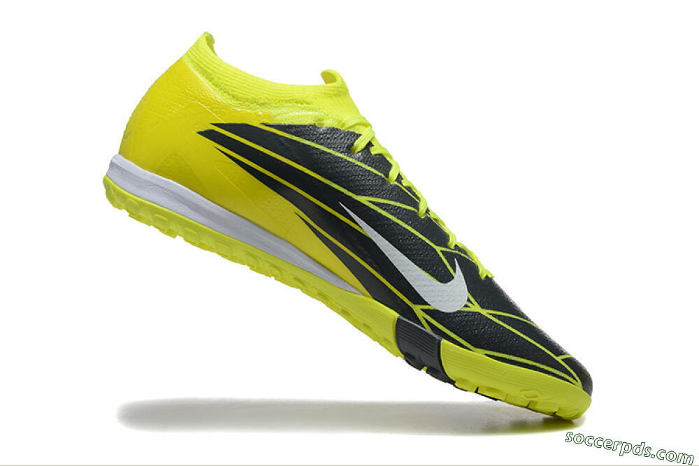 Nike Air Zoom Mercurial Vapor 16 Elite TF Low-Tops Football Shoes - Yellow/Black/White 7