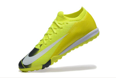 Nike Air Zoom Mercurial Vapor 16 Elite TF Low-Tops Football Shoes - Yellow/Black/White