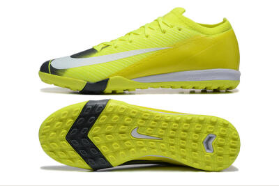 Nike Air Zoom Mercurial Vapor 16 Elite TF Low-Tops Football Shoes - Yellow/Black/White