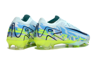 Nike Air Zoom Mercurial Vapor 16 Elite FG Low-Tops Football Boots - Jade/Blue/Yellow