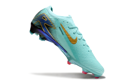 Nike Air Zoom Mercurial Vapor 16 Elite FG Low-Tops Football Boots - Jade/Gold/Blue