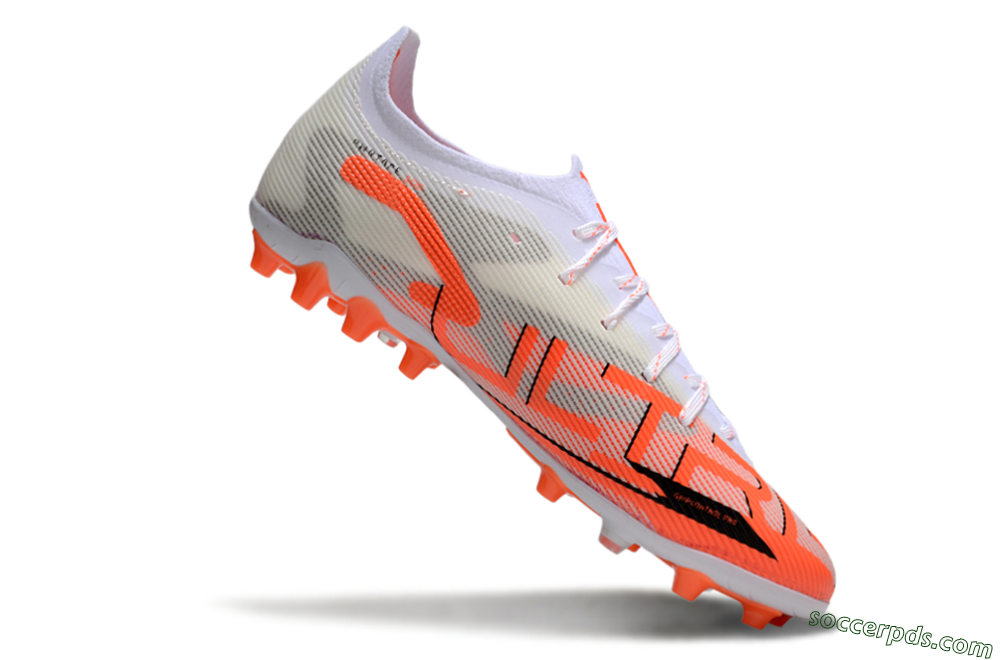Puma Ultra 5 Ultimate AG Low-Tops Football Boots - White/Red/Black 4