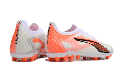 Puma Ultra 5 Ultimate AG Low-Tops Football Boots - White/Red/Black