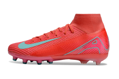 Nike Air Zoom Mercurial Superfly 10 Elite AG High-Tops Football Boots - Red/Jade