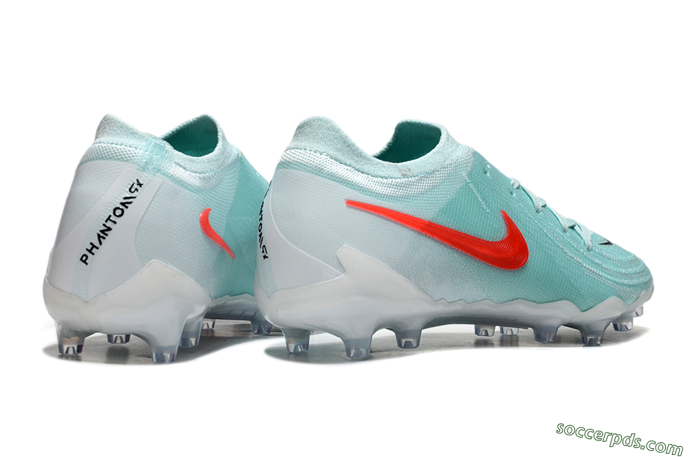 Nike Phantom GX Elite AG Low-Tops Football Boots - Jade/Red/White 6
