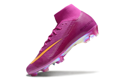Nike Air Zoom Mercurial Superfly 10 Elite FG High-Tops Football Boots - Purple/Yellow/Gold