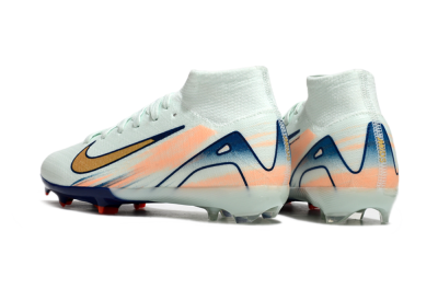 Nike Air Zoom Mercurial Superfly 10 Elite FG High-Tops Football Boots - Jade/Gold/Blue