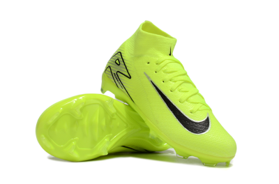 Nike Air Zoom Mercurial Superfly 10 Elite FG High-Tops Football Boots - Yellow/Black/Silver