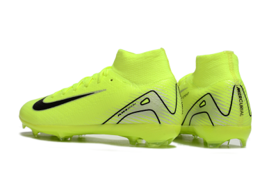 Nike Air Zoom Mercurial Superfly 10 Elite FG High-Tops Football Boots - Yellow/Black/Silver