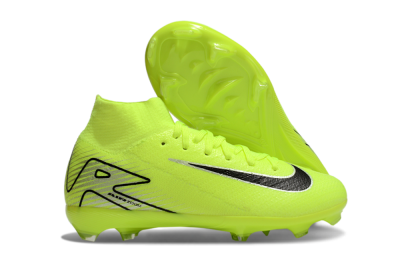 Nike Air Zoom Mercurial Superfly 10 Elite FG High-Tops Football Boots - Yellow/Black/Silver