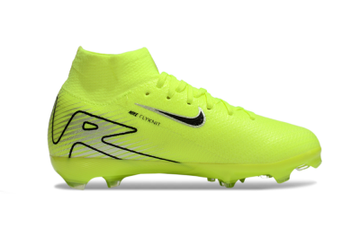 Nike Air Zoom Mercurial Superfly 10 Elite FG High-Tops Football Boots - Yellow/Black/Silver