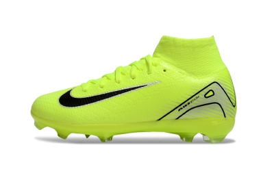 Nike Air Zoom Mercurial Superfly 10 Elite FG High-Tops Football Boots - Yellow/Black/Silver