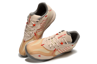 Adidas Fevernova IC Low-Tops Football Shoes - Pink/Brown/Red