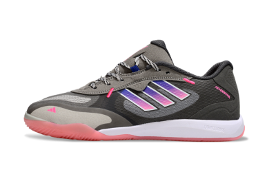 Adidas Fevernova IC Low-Tops Football Shoes - Grey/Purple/Pink