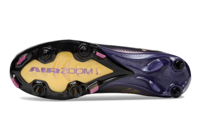 Nike Air Zoom Mercurial Superfly 10 Elite SG High-Tops Football Boots - Purple/White/Gold