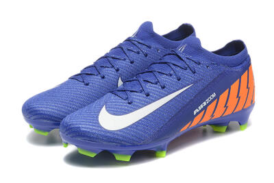 Nike Air Zoom Mercurial Vapor 16 Elite FG Low-Tops Football Boots - Blue/White/Orange