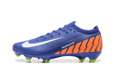Nike Air Zoom Mercurial Vapor 16 Elite FG Low-Tops Football Boots - Blue/White/Orange