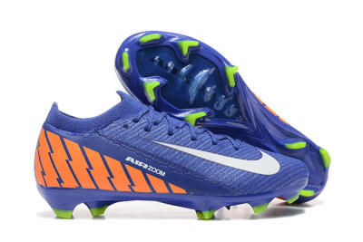 Nike Air Zoom Mercurial Vapor 16 Elite FG Low-Tops Football Boots - Blue/White/Orange