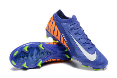 Nike Air Zoom Mercurial Vapor 16 Elite FG Low-Tops Football Boots - Blue/White/Orange