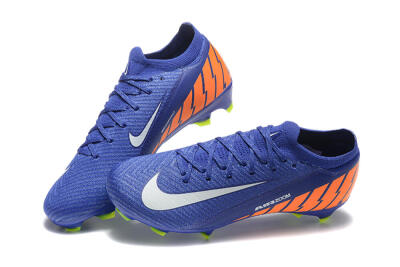 Nike Air Zoom Mercurial Vapor 16 Elite FG Low-Tops Football Boots - Blue/White/Orange