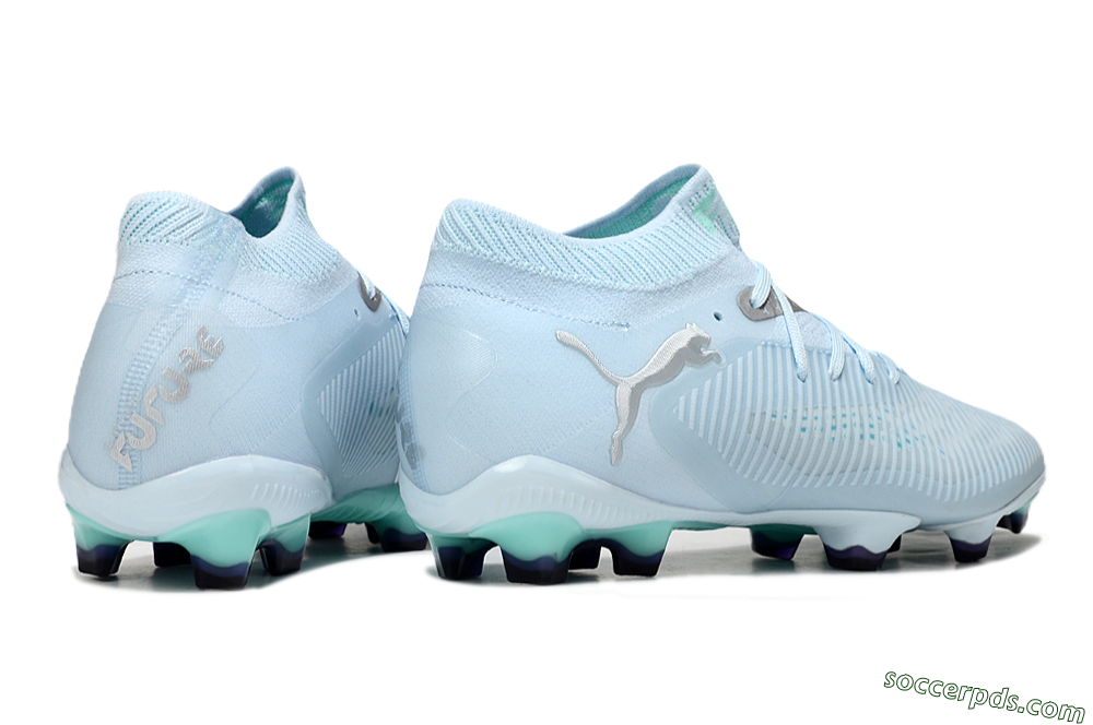 Puma Future 8 Ultimate FG Low-Tops Football Boots - Jade/Silver 6