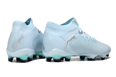 Puma Future 8 Ultimate FG Low-Tops Football Boots - Jade/Silver