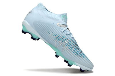 Puma Future 8 Ultimate FG Low-Tops Football Boots - Jade/Silver