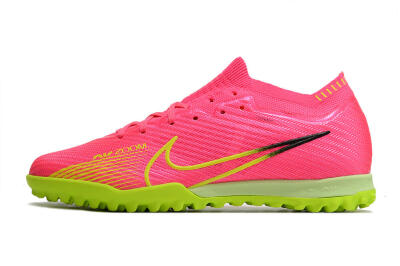 Nike Air Zoom Mercurial Vapor 15 Elite TF Low-Tops Football Shoes - Pink/Yellow/Black