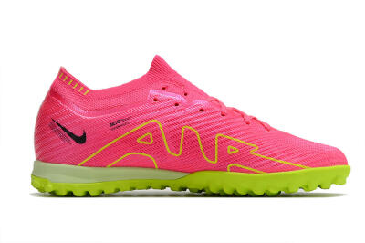 Nike Air Zoom Mercurial Vapor 15 Elite TF Low-Tops Football Shoes - Pink/Yellow/Black