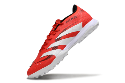 Adidas Predator 24 Elite TF Low-Tops Football Shoes - Red/White/Black