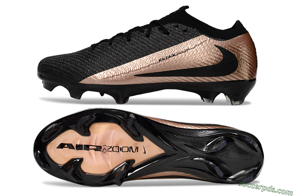 Nike Air Zoom Mercurial Vapor 16 Elite FG Low-Tops Football Boots - Black/Gold 0