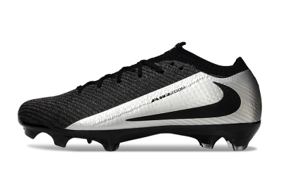 Nike Air Zoom Mercurial Vapor 16 Elite FG Low-Tops Football Boots - Black/Silver