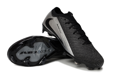Nike Air Zoom Mercurial Vapor 16 Elite FG Low-Tops Football Boots - Black/Silver