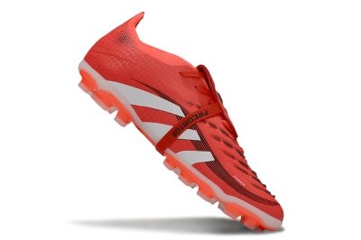 Adidas Predator Elite Foldover Tongue TF Low-Tops Football Shoes - Red/White/Black