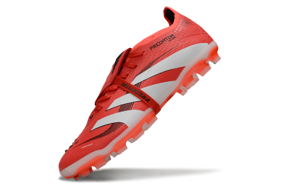 Adidas Predator Elite Foldover Tongue TF Low-Tops Football Shoes - Red/White/Black