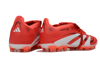 Adidas Predator Elite Foldover Tongue TF Low-Tops Football Shoes - Red/White/Black