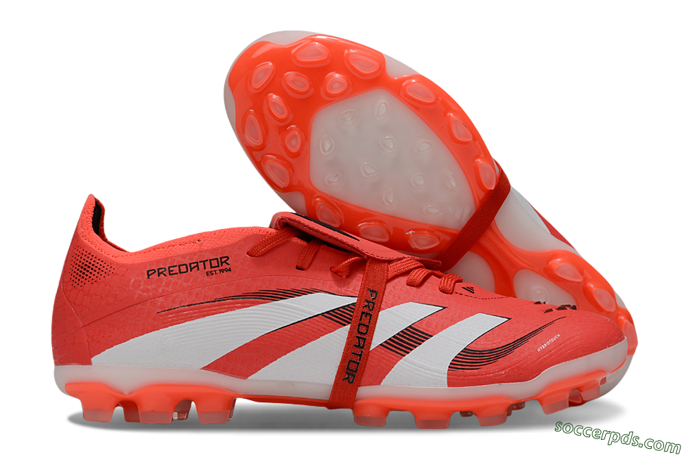 Adidas Predator Elite Foldover Tongue TF Low-Tops Football Shoes - Red/White/Black 1