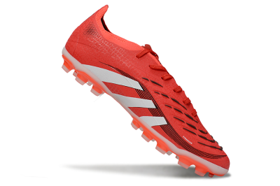 Adidas Predator 25 Elite TF Low-Tops Football Shoes - Red/White/Black