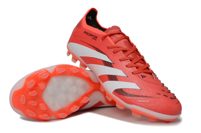 Adidas Predator 25 Elite TF Low-Tops Football Shoes - Red/White/Black