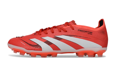 Adidas Predator 25 Elite TF Low-Tops Football Shoes - Red/White/Black