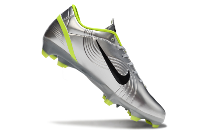 Nike Mercurial Vapor 1 FG Low-Tops Football Boots - Silver/Black/Yellow