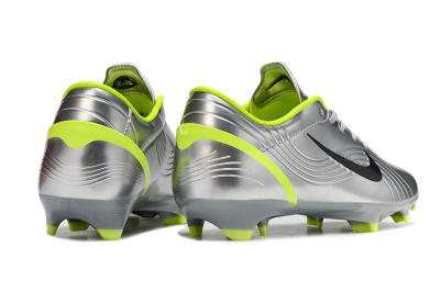 Nike Mercurial Vapor 1 FG Low-Tops Football Boots - Silver/Black/Yellow