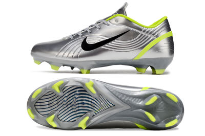 Nike Mercurial Vapor 1 FG Low-Tops Football Boots - Silver/Black/Yellow
