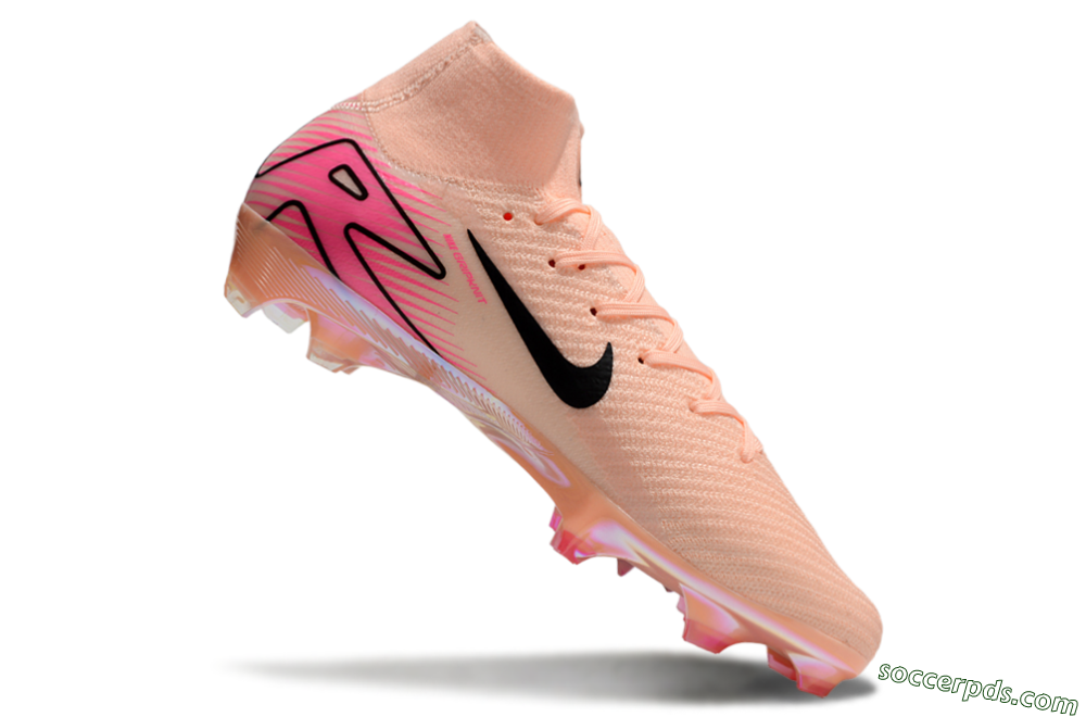 Nike Air Zoom Mercurial Superfly 10 Elite FG High-Tops Football Boots - Pink/Black 4