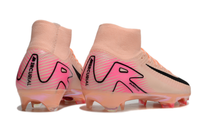 Nike Air Zoom Mercurial Superfly 10 Elite FG High-Tops Football Boots - Pink/Black