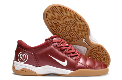 Nike Total 90 II IC Low-Tops Football Shoes - Red/White
