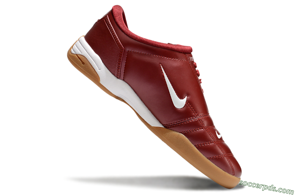 Nike Total 90 II IC Low-Tops Football Shoes - Red/White 4